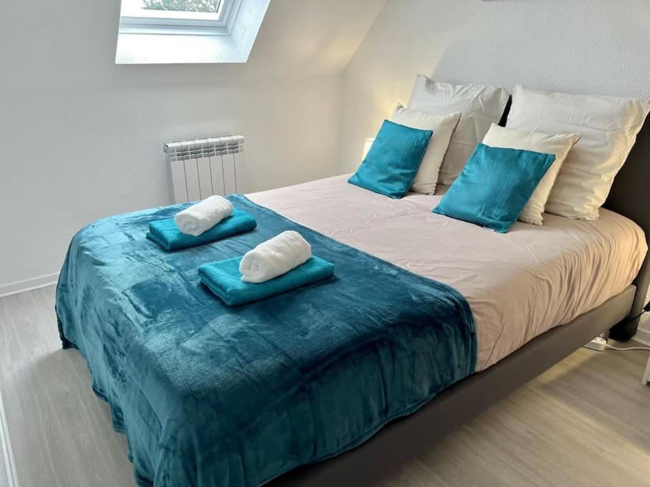Perle Beach, Petite Maison Situee En Bord De Plage, Piscine. Guidel Eksteriør billede