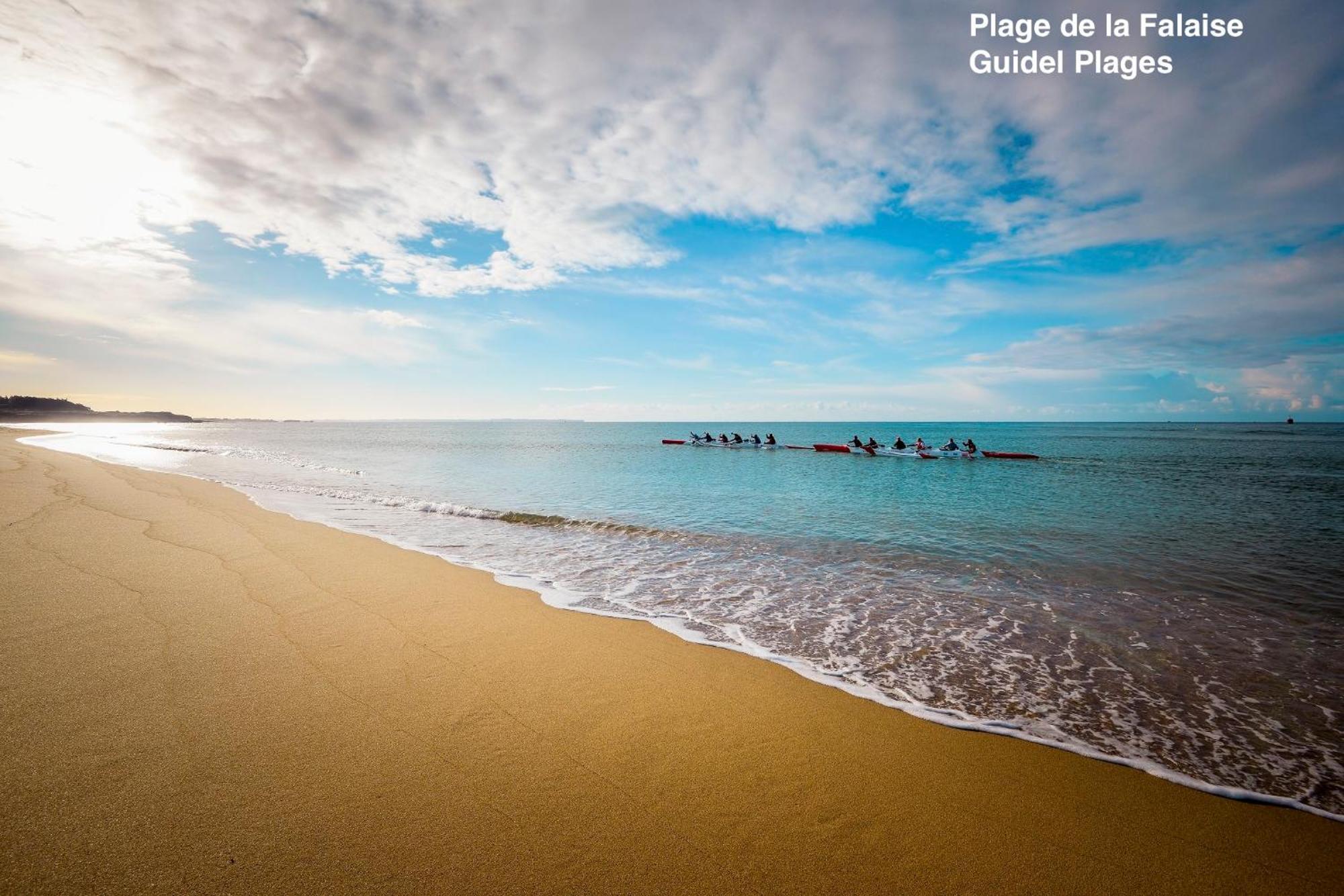 Perle Beach, Petite Maison Situee En Bord De Plage, Piscine. Guidel Eksteriør billede