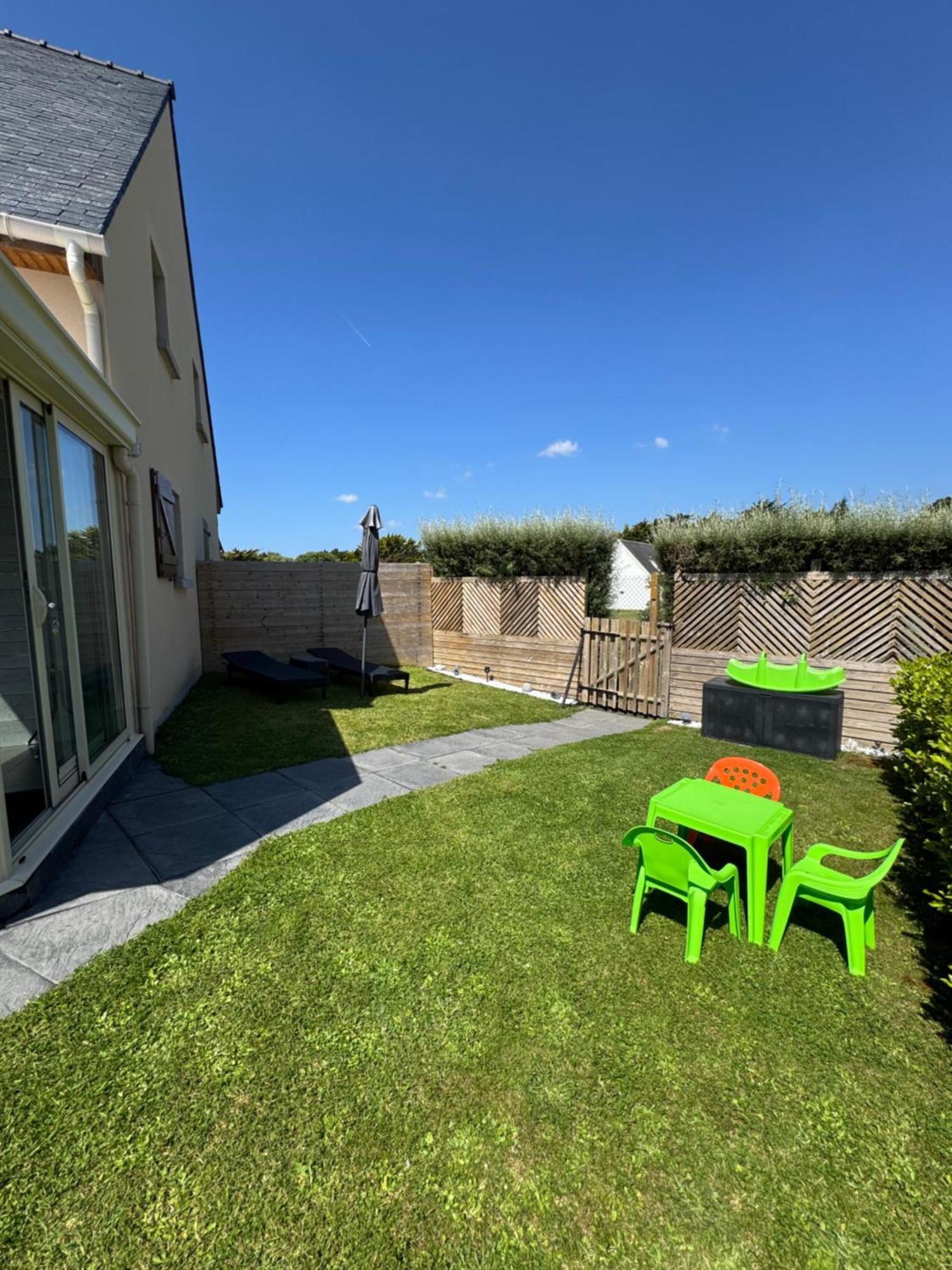 Perle Beach, Petite Maison Situee En Bord De Plage, Piscine. Guidel Eksteriør billede