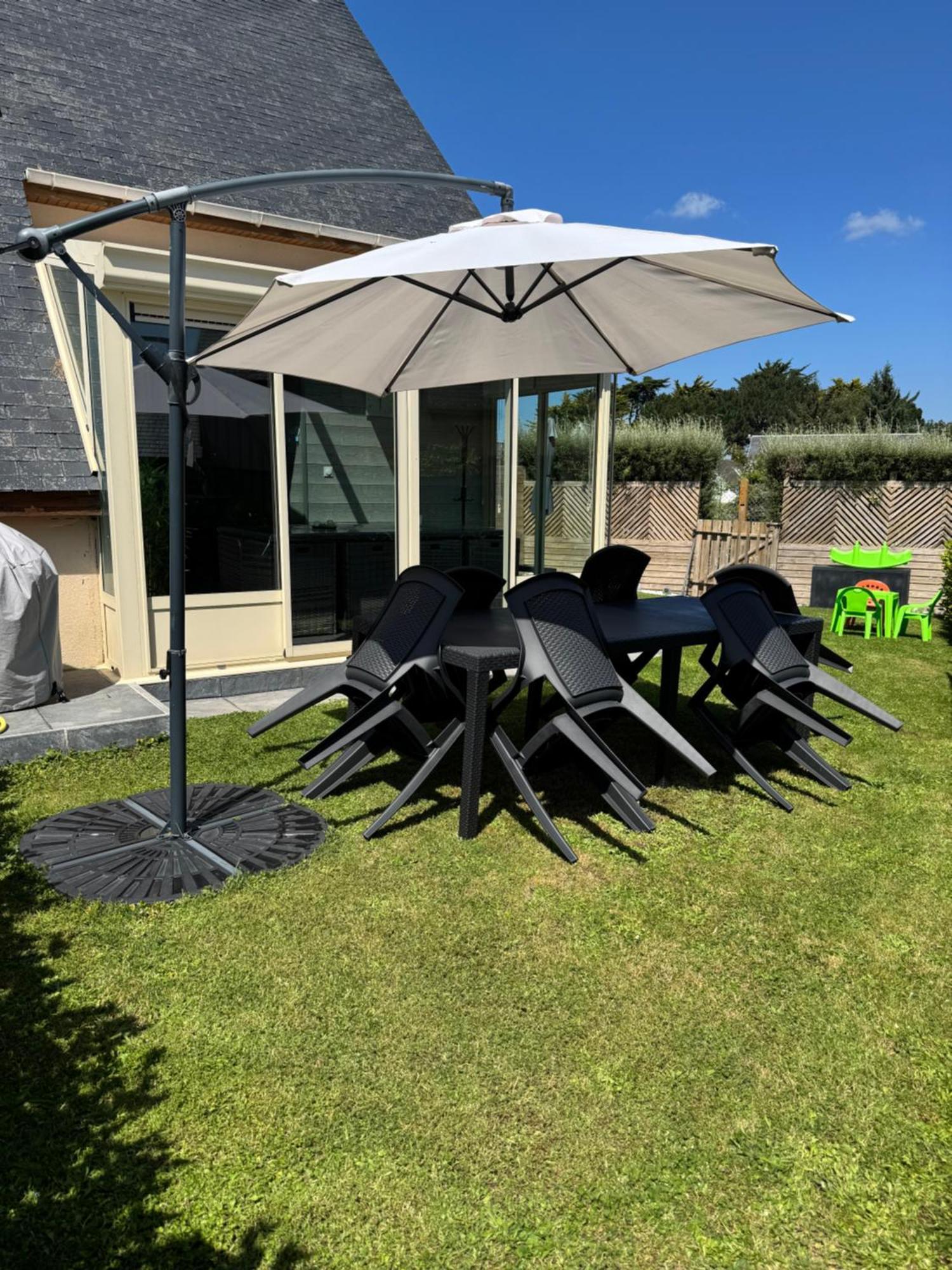 Perle Beach, Petite Maison Situee En Bord De Plage, Piscine. Guidel Eksteriør billede